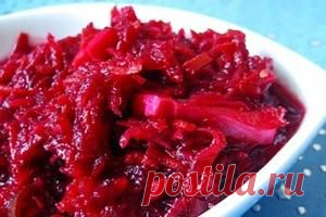 Свекольный маринад как в столовой - Рецепты кулинарии