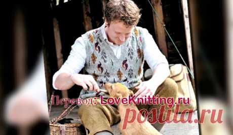 Безрукавка c узором | Loveknitting.ru