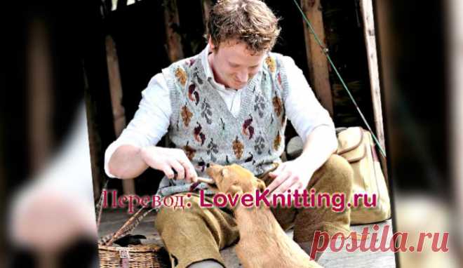 Безрукавка c узором | Loveknitting.ru