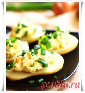 Картофель под соусом.