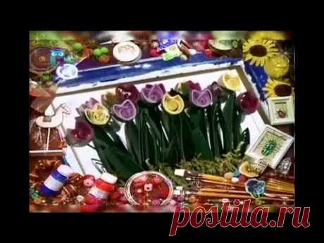 ⑧ Открытка для мамы в технике квиллинг на 8 марта своими руками