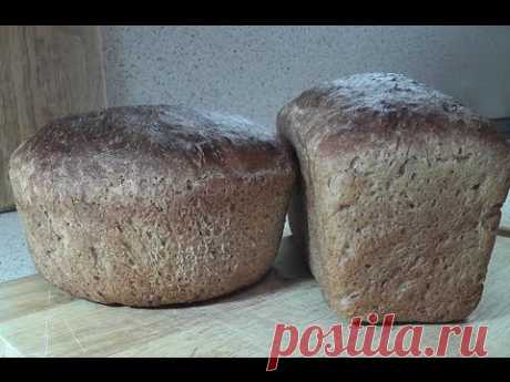 РЕЦЕПТ РЖАНОГО ХЛЕБА Домашний хлеб в духовке