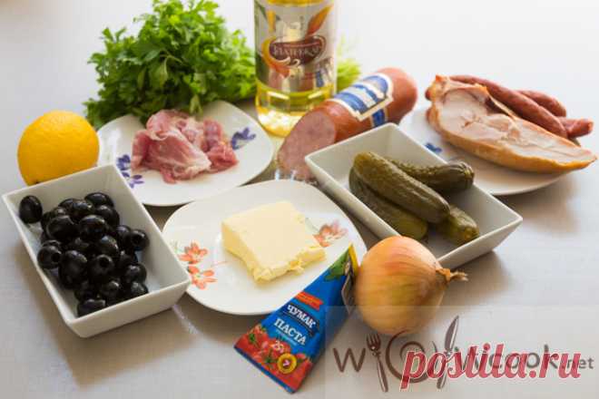 Солянка сборная мясная классическая, пошаговый рецепт с фото