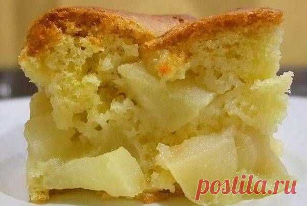 Легкий рецепт шарлотки с яблоками » В сети – себя просвети!