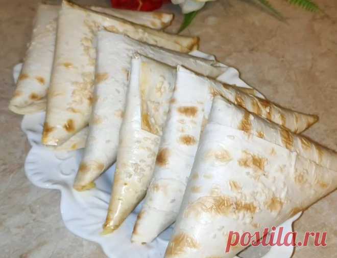 ПИРОЖКИ ИЗ ЛАВАША С КАРТОШКОЙ, ГРИБАМИ И СЫРОМ! СОХРАНЯЙТЕ СРАЗУ!