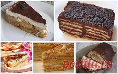 тортики из печеньев