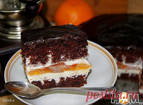 Торт с желе и суфле "Солнечное затмение" - Рецепты домашней кухни с пошаговыми фотографиями и подробным описанием. Новые рецепты каждый день. Конкурсы рецептов - Ням.ру