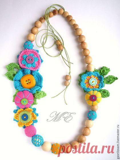 Купить Слингобусы Букет с пуговками - разноцветный, слингобусы, слинго-бусы, слингобусы мамабусы, слингобусы купить