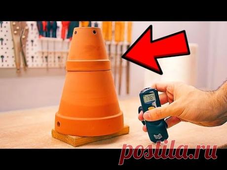 Как сделать Обогреватель 700℃+ 🔥 из Глиняных Горшков своими руками