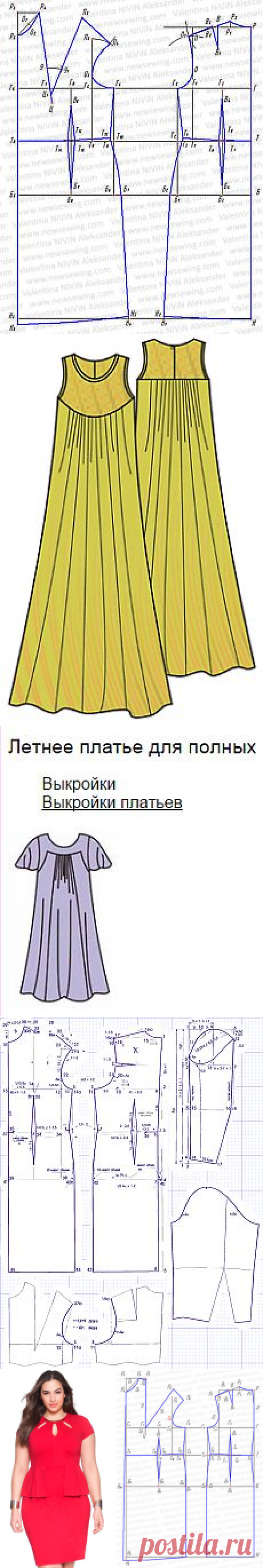 Поиск на Постиле: выкройки для полных