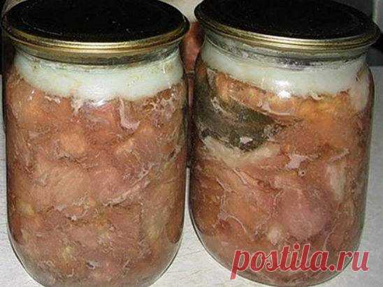Домашняя тушенка своими руками.