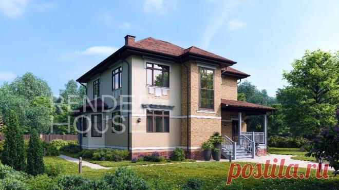 Проект дома Бернаби — цена строительства под ключ в Москве и Подмосковье