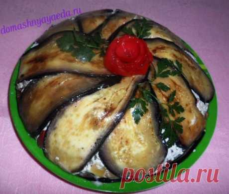 Королевская закуска- баклажанный террин