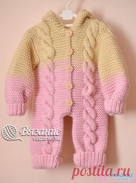 Комбинезон с косами - Viazanie.su