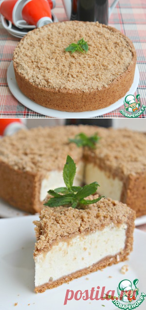 Петербургский творожный пирог с хрустящей корочкой - кулинарный рецепт