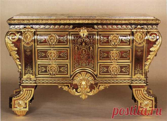 Андре-Шарль Буль: мебельщик Людовика XIV и его «маркетри Буля» (Boulle marquetry).