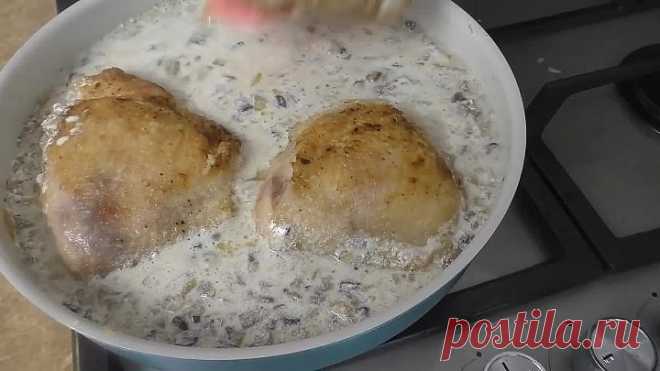 Натираем курицу крахмалом - пальчики оближешь от этой вкуснятины на ужин!
