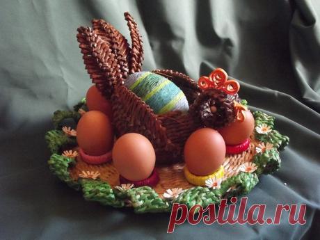 Плетение из газет от Елены Тищенко