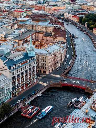 Санкт-Петербург с высоты птичьего полета