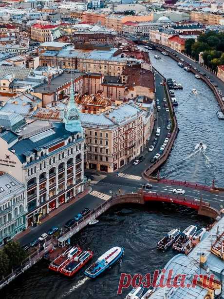 Санкт-Петербург с высоты птичьего полета
