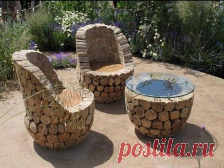 20 оригинальных примеров садовой мебели, которая идеально подойдет для любого загородного участка