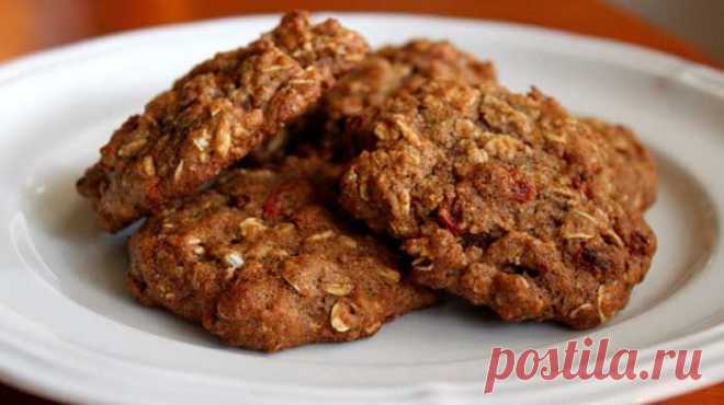 Диетическое овсяное печенье | Рецепты "Вкуснятинки"