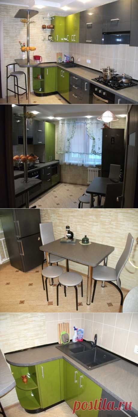 Все этапы ремонта угловой кухни 11 кв.м | Ваш Дом