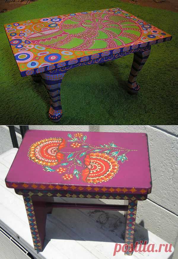 Художественная роспись мебели - Booratino.by