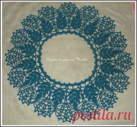 Tejiendo un poco con Martha: * CUELLO EN CROCHET
