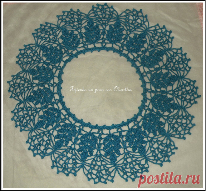 Tejiendo un poco con Martha: * CUELLO EN CROCHET