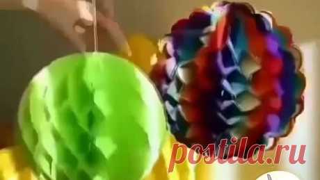 Бумажные фонарики 🎊