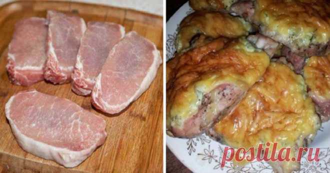 Очень вкусная свинина под шубой – готовится, как мясо по-французски, но получается намного круче 
Если хотите угостить вкуснотой домашних или гостей, этот рецепт для вас!
Мясо получается невероятно вкусным! Нежным, ароматным, сочным – ммм, ну просто пальчики оближешь!
Как готовить блюдо:

Вымыть …