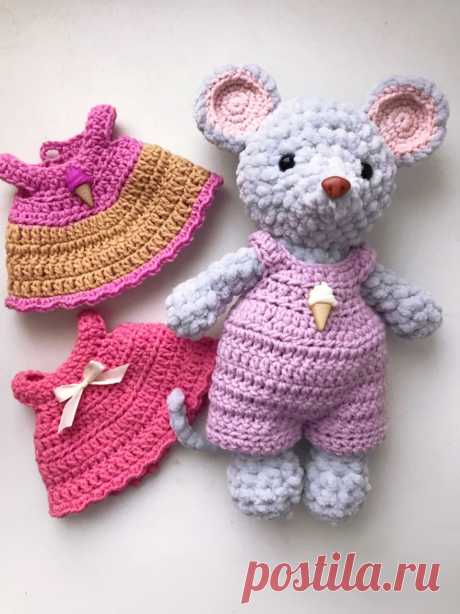 PDF Плюшевая Мышка крючком. FREE crochet pattern; Аmigurumi doll patterns. Амигуруми схемы и описания на русском. Вязаные игрушки и поделки своими руками #amimore - Мышь, мышка из плюшевой пряжи, плюшевый мышонок, крыса, rat rata, rato, ratte, szczur, szczur, mouse, ratón, maus souris, mysz myši. Amigurumi doll pattern free; amigurumi patterns; amigurumi crochet; amigurumi crochet patterns; amigurumi patterns free; amigurumi today.