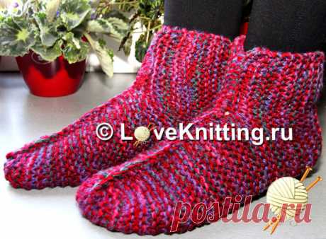 Ленивые носки | Loveknitting.ru