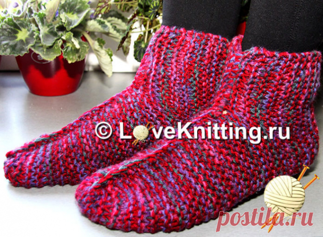 Ленивые носки | Loveknitting.ru