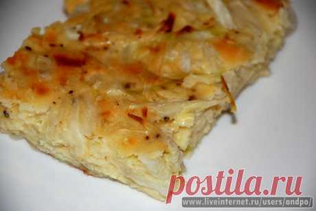 Капустная шарлотка