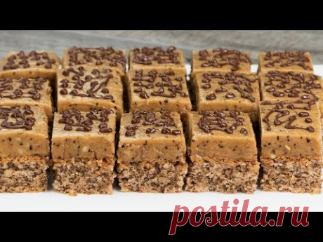 Десерт на все случаи жизни! Ореховое пирожное с кофе - вкуснее чем в кафе! | Appetitno.TV
