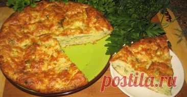 Пирог из кабачков в духовке