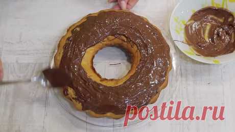 апельсиновый кекс с орехами