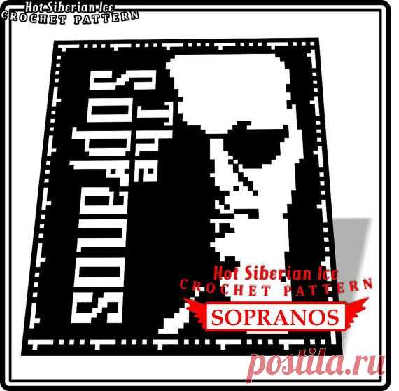 Схема для вязания крючком Сопрано Паттерн Схема от HotSiberianIce
