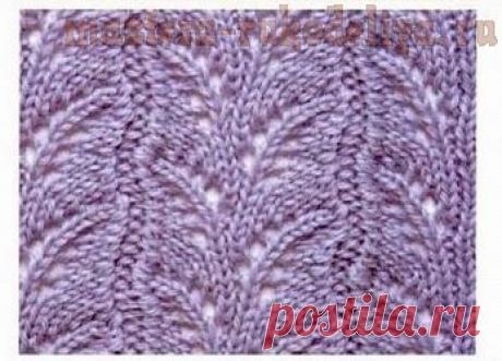 Мастера рукоделия - рукоделие для дома. Бесплатные мастер-классы, фото и видео уроки - Узоры спицами