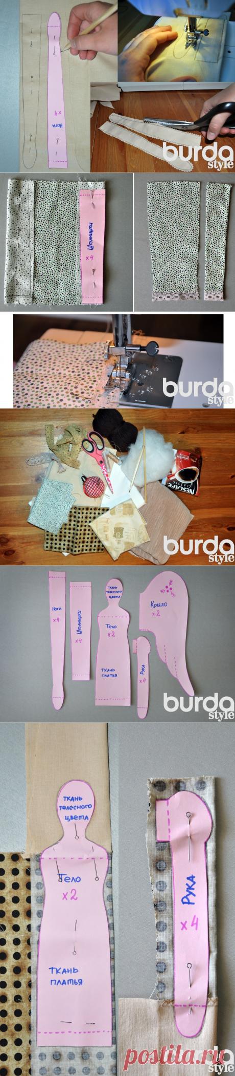 Тильда кофейный Ангел: подробный мастер-класс / Мастер-классы / Burdastyle