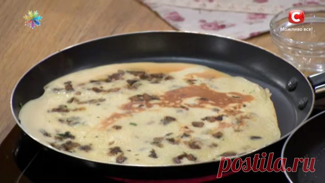 Масленица 2017 – картофельные блины с припёком из грибов | Все буде добре