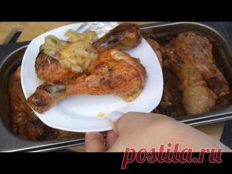 Очень ВКУСНЫЙ УЖИН, Даже остыть не успевает, Все смешал и готово!