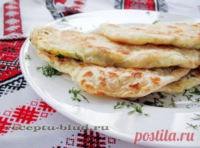 Молдавские лепешки – Плацинды с картофельной начинкой | Кулинарные рецепты