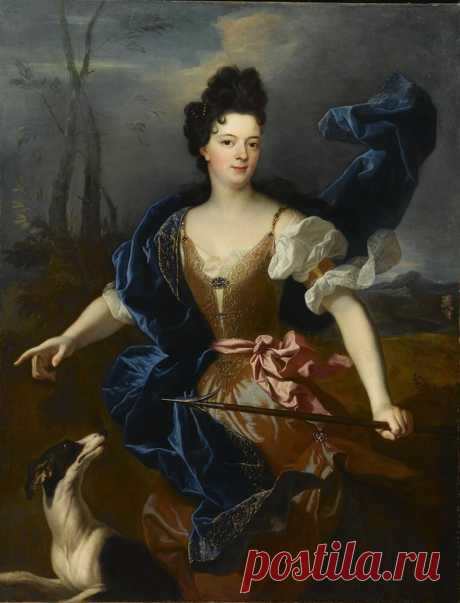ЖАН-БАТИСТ УДРИ (JEAN-BAPTISTE OUDRY, 1686-1755, FRENCH) - ПОРТРЕТНАЯ ГАЛЕРЕЯ И РИСУНОК \4\
