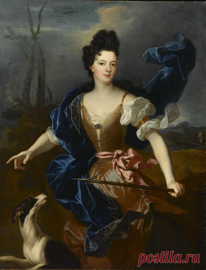 ЖАН-БАТИСТ УДРИ (JEAN-BAPTISTE OUDRY, 1686-1755, FRENCH) - ПОРТРЕТНАЯ ГАЛЕРЕЯ И РИСУНОК \4\