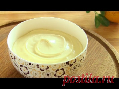 МАЙОНЕЗ НА МОЛОКЕ без яиц --видео рецепт - YouTube