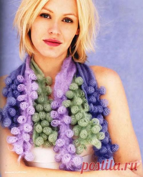 Шарф в технике