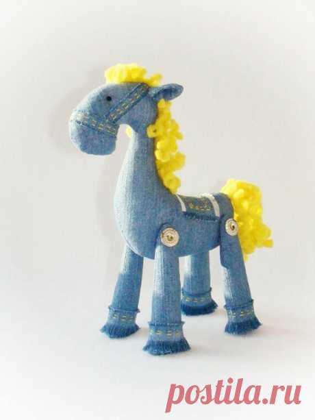 Джинсовые игрушки